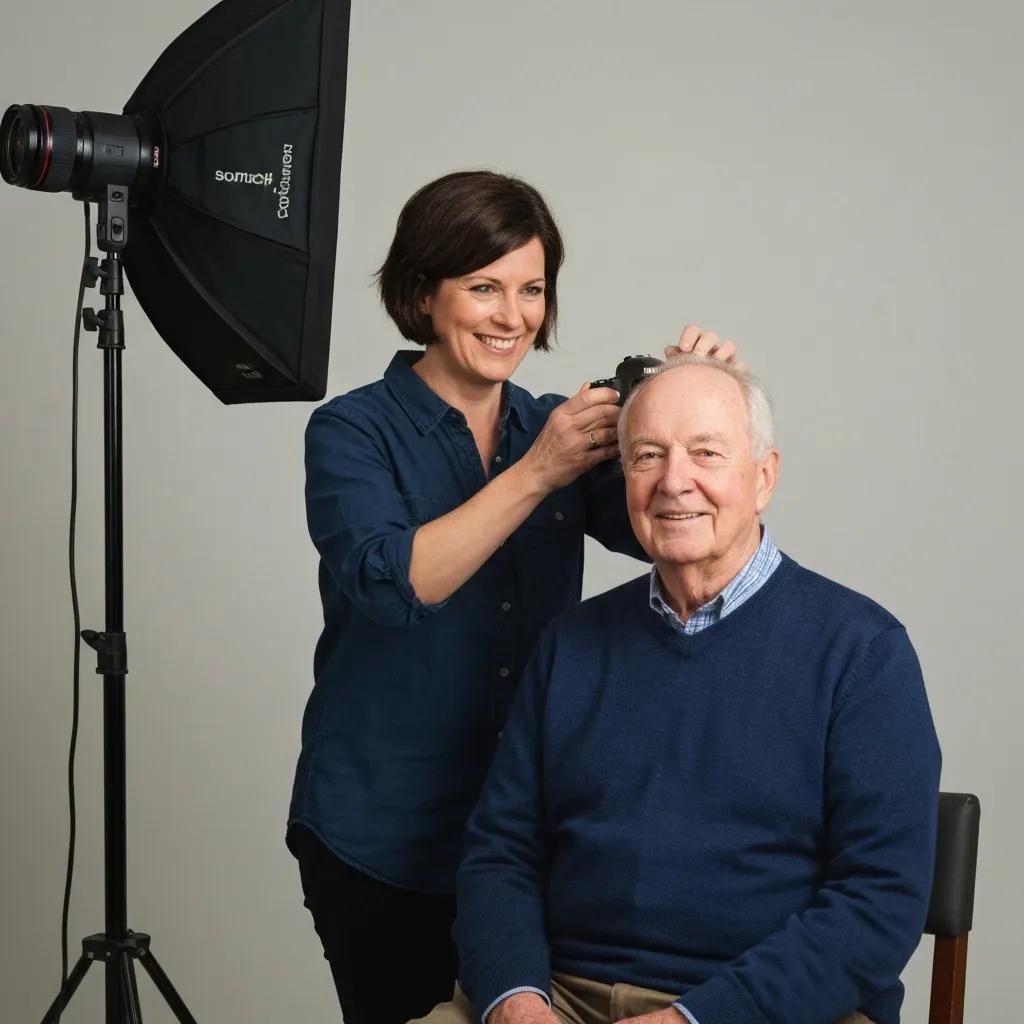 Luxurious glamping amenities including a plush bed and private bathroom in a natural setting