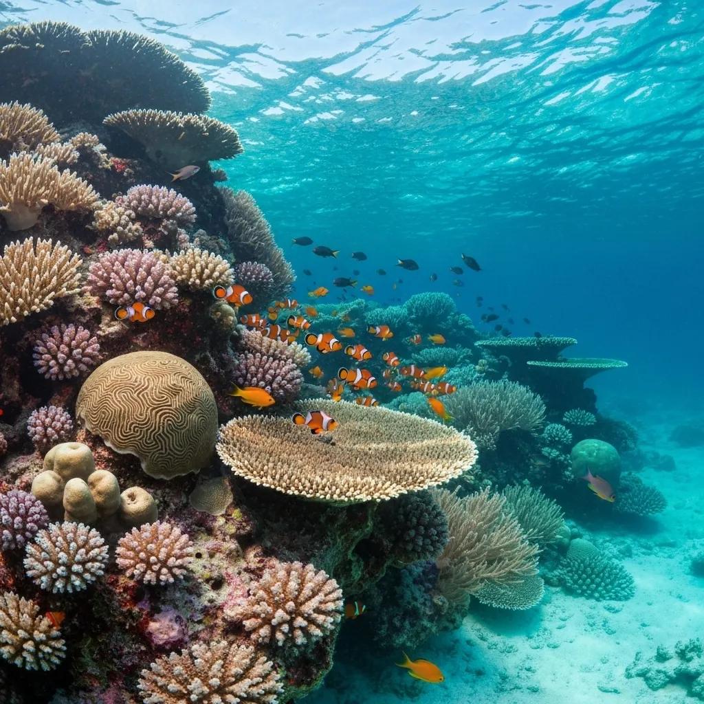 Family setting up a tent at a scenic campsite with camping gear