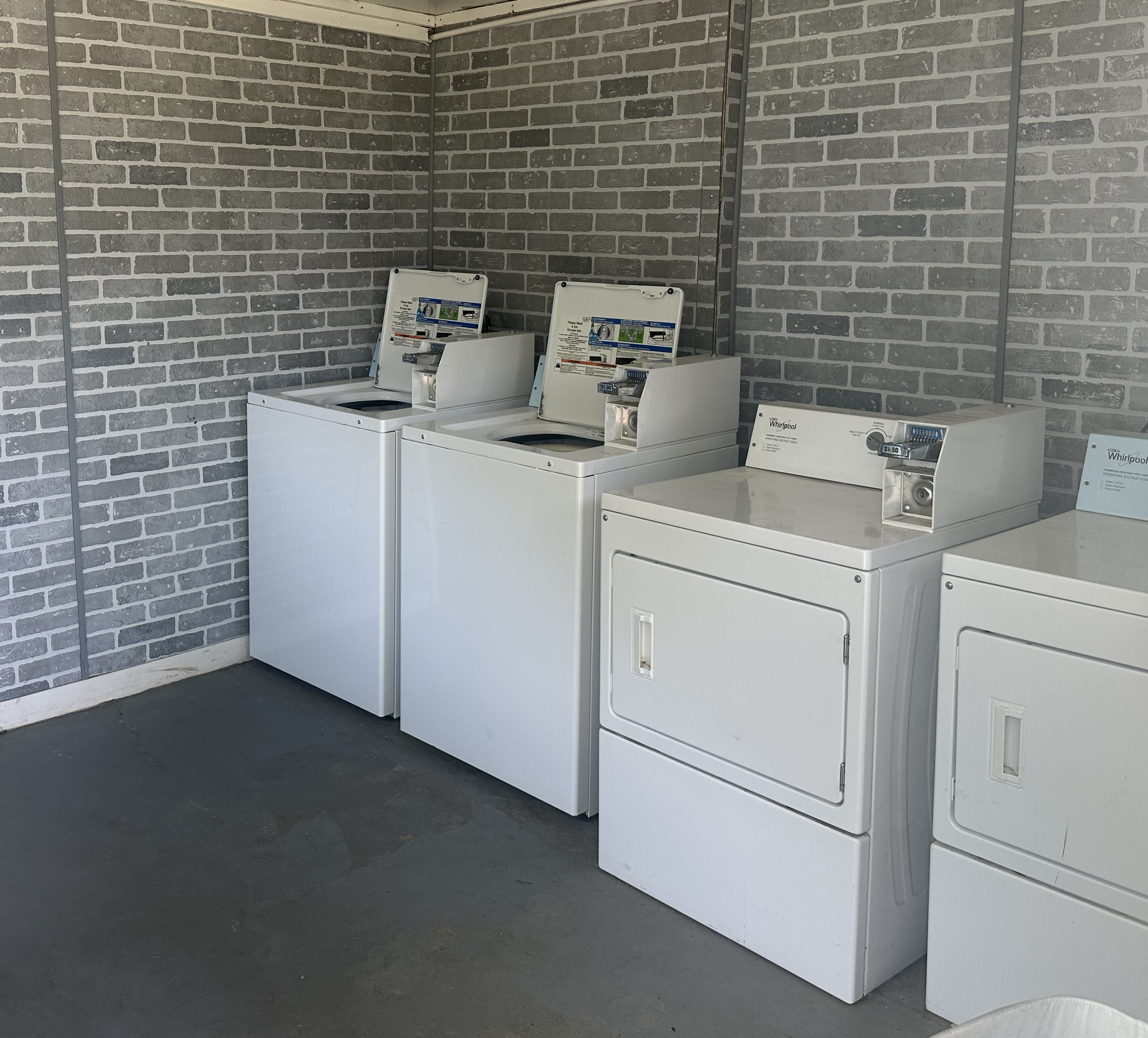 Laundry Room at The Oaks Campground
