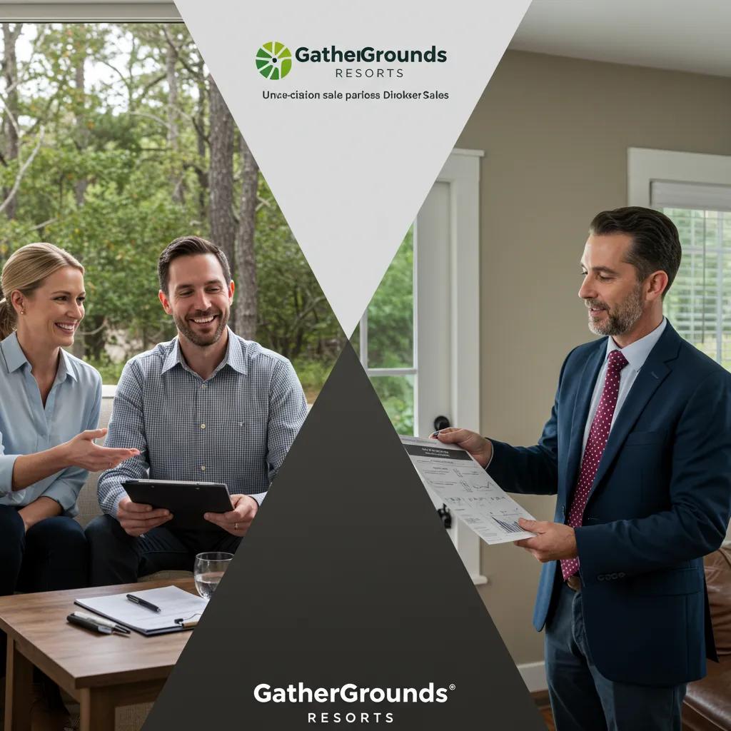 Comparison of direct sale negotiation with GatherGrounds Resorts and brokered sales process
