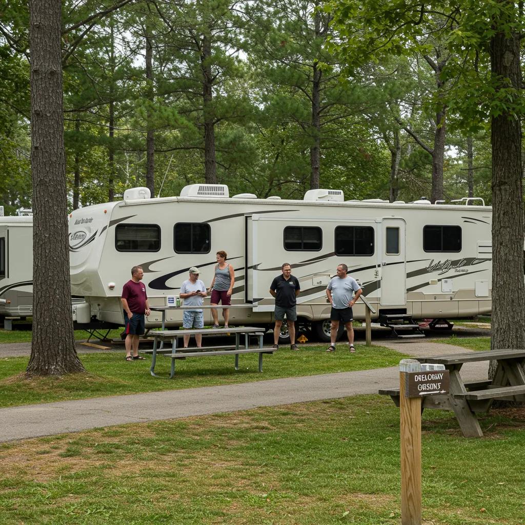Family-owned campground with welcoming staff and well-maintained facilities
