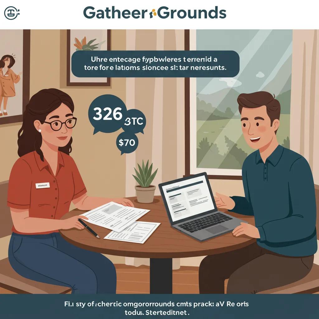 GatherGrounds representative guiding a seller through the campground selling process