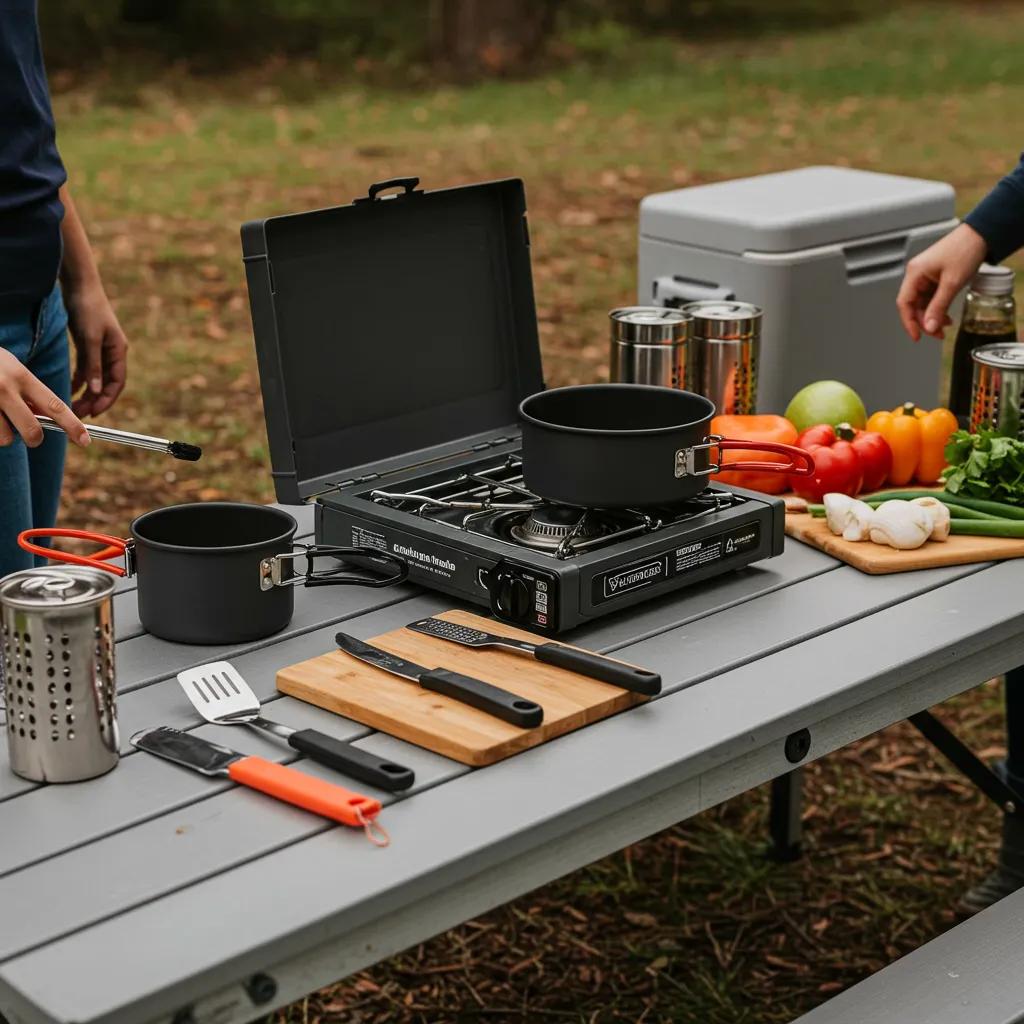 Essential camp kitchen tools for family outdoor meals