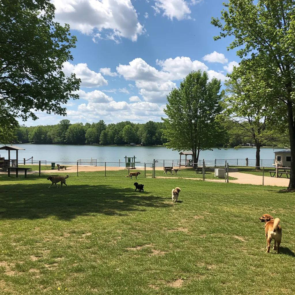 Walnut Hills Family Campground featuring a dog park and family amenities