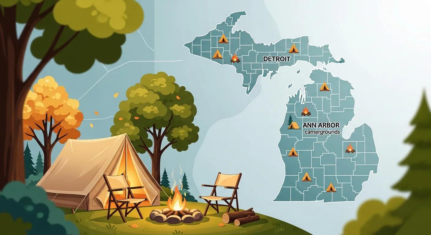 Explore Unique Campgrounds Near Detroit & Ann Arbor