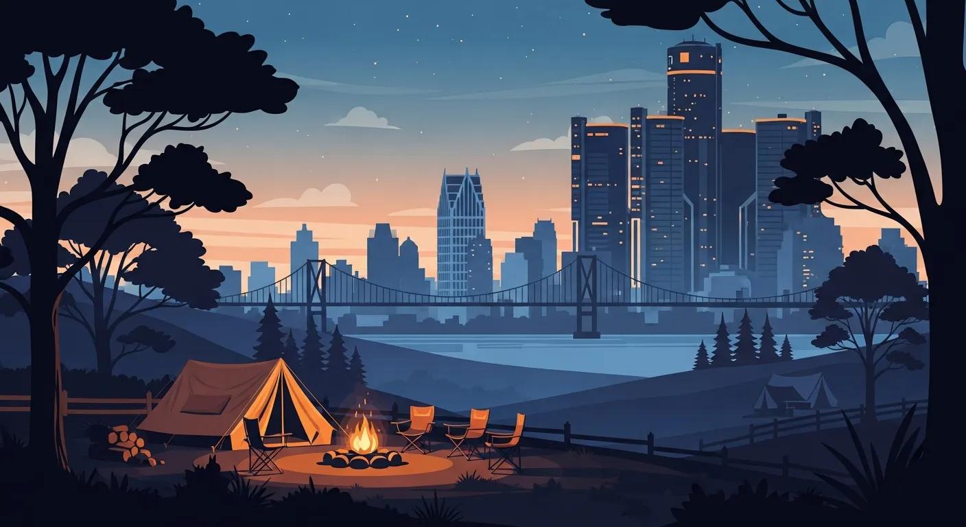 Discover Unique Campgrounds Near Detroit