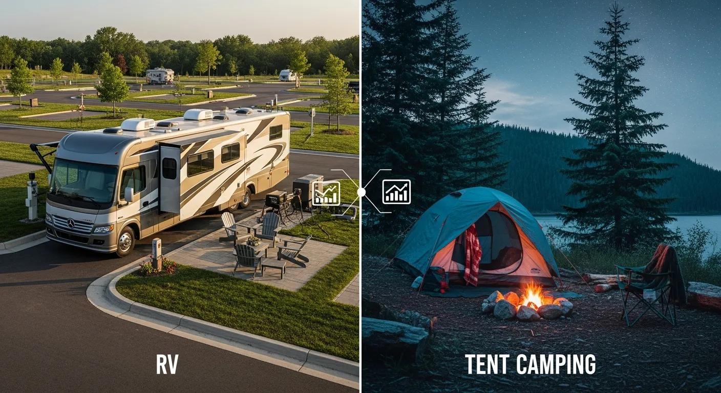RV vs. Tent Camping Costs