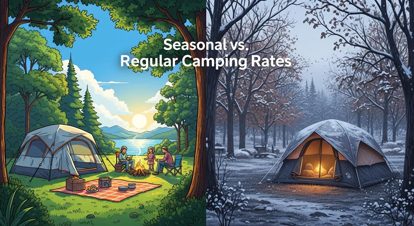 Seasonal vs. Regular Camping Rates