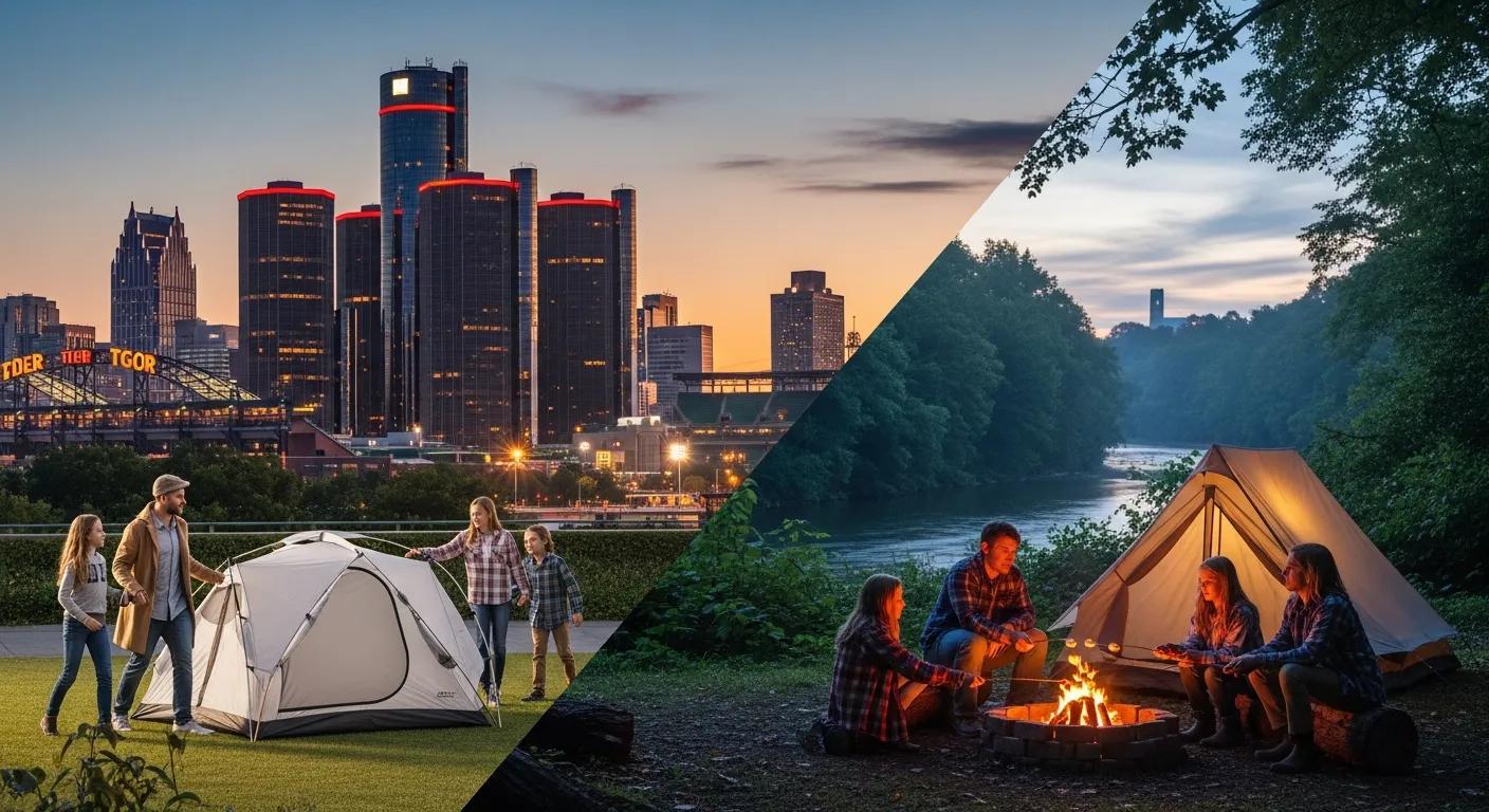 Detroit vs. Ann Arbor: Family Camping Adventures