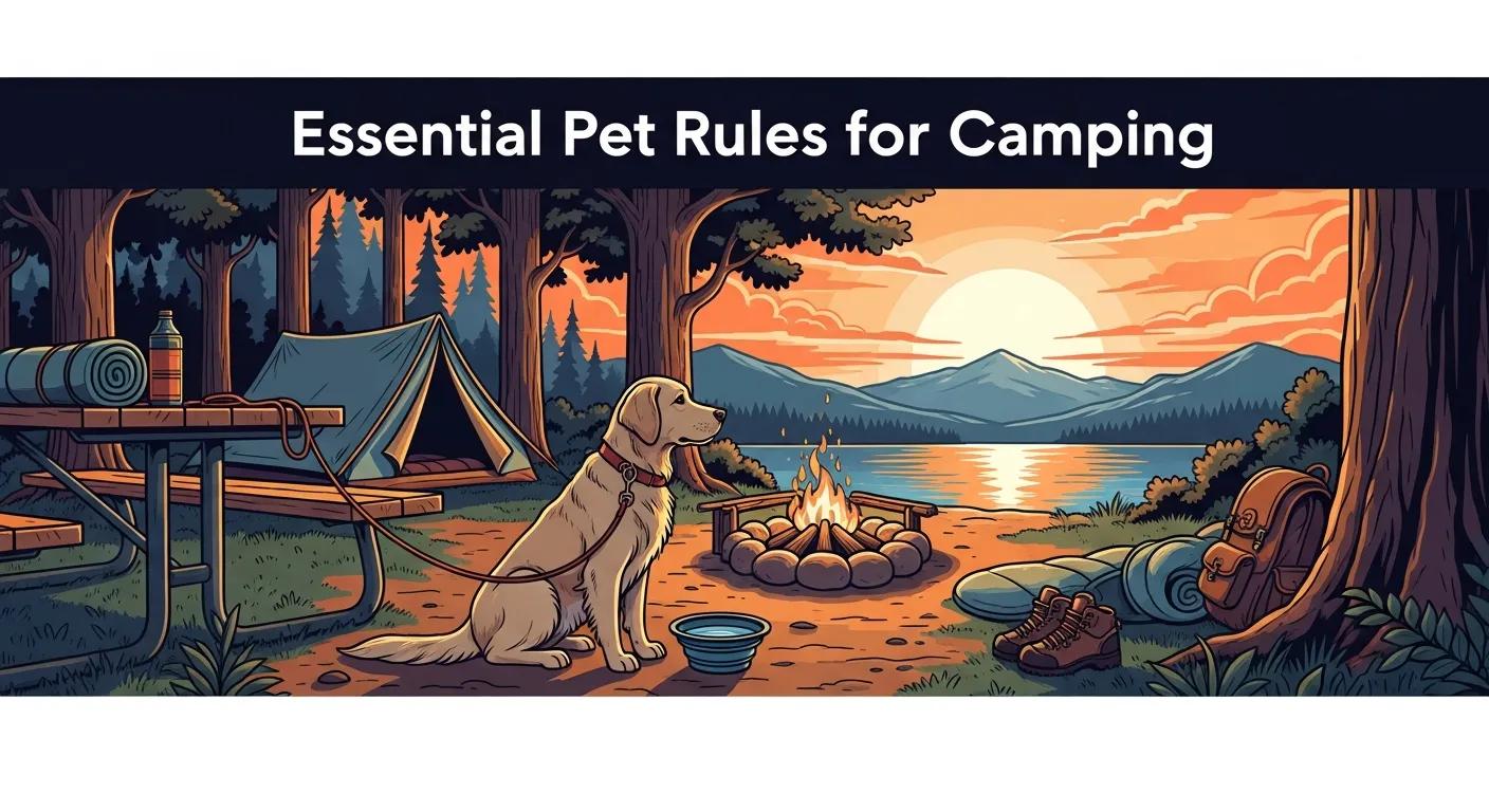 Essential Pet Rules for Camping