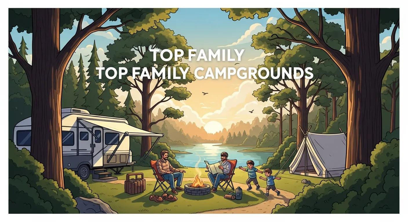 Top Family Campgrounds in Michigan