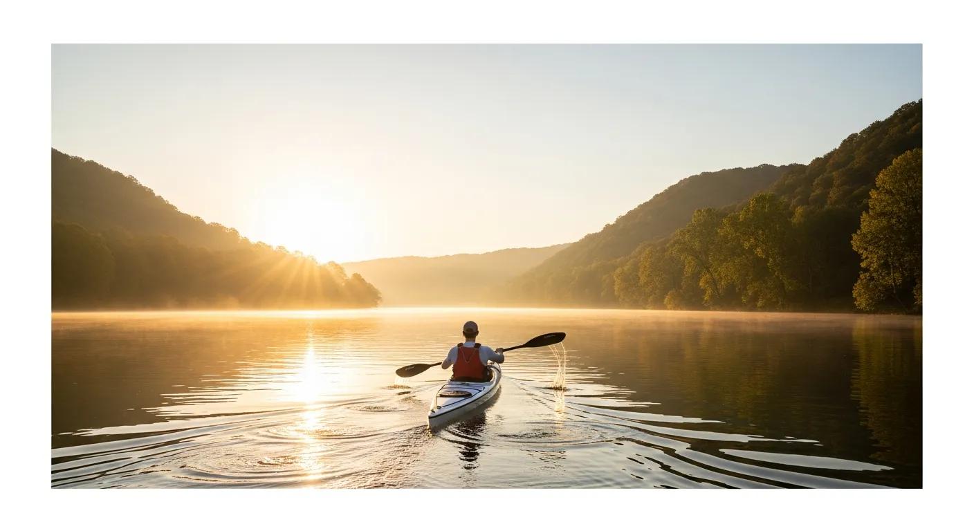 Kayaking and river floating at Walnut Hills on the Shiawassee River