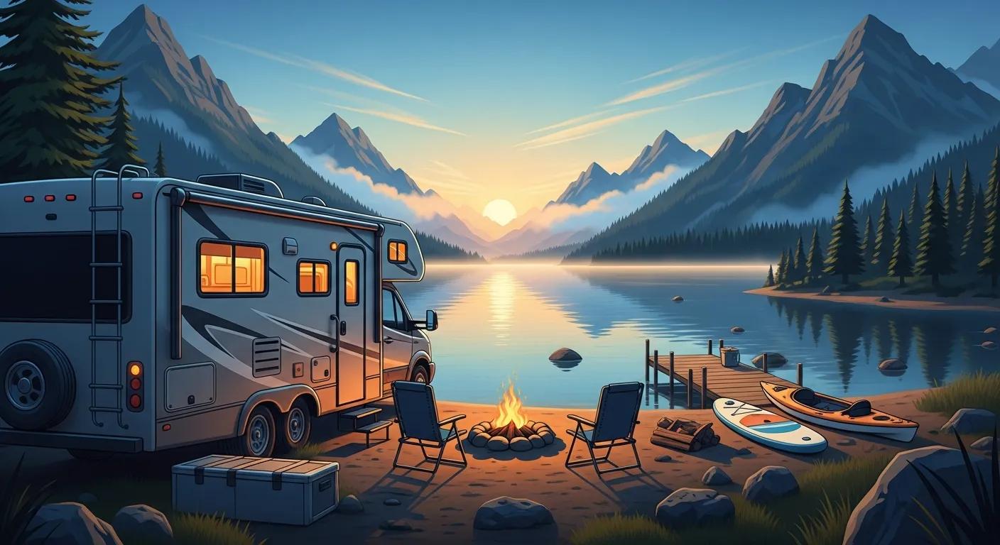 Ridge Ranch — RV camping and family lake activities